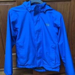 Kids Helly Hansen 164 rain jacket lightly used
